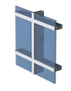 Expose Frame Curtain Wall