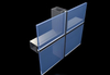 Hidden Frame Curtain Wall